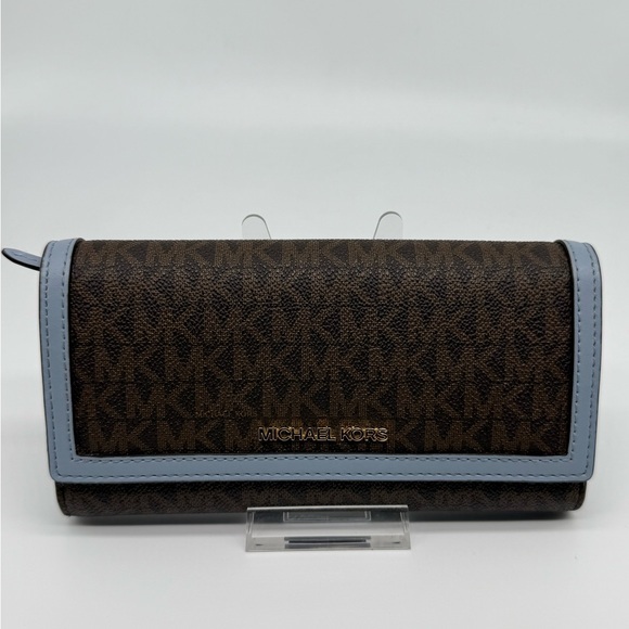 Michael Kors Jet Set Travel Wrap Continental Wallet - Picture 1 of 5